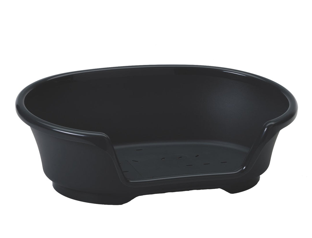 Nobby 75509-05 Hunde Kunststoff Bett "Cosy-Air" 78 cm, schwarz 78cm schwarz, 78cm schwarz