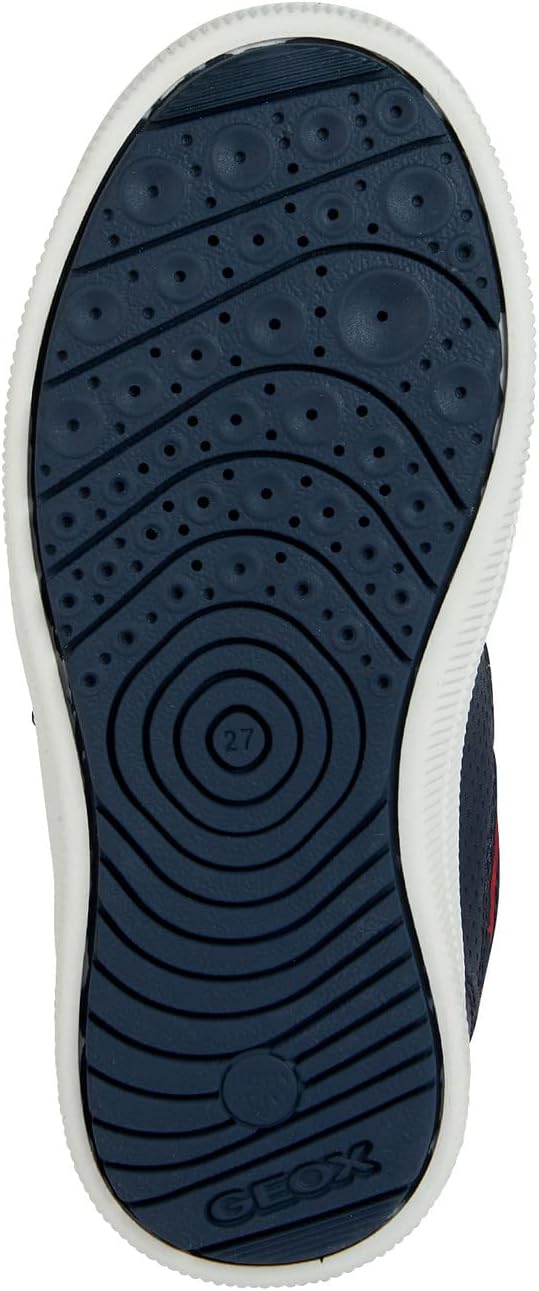 Geox Herren J Arzach Boy Sneaker 37 EU Navy Red, 37 EU Navy Red