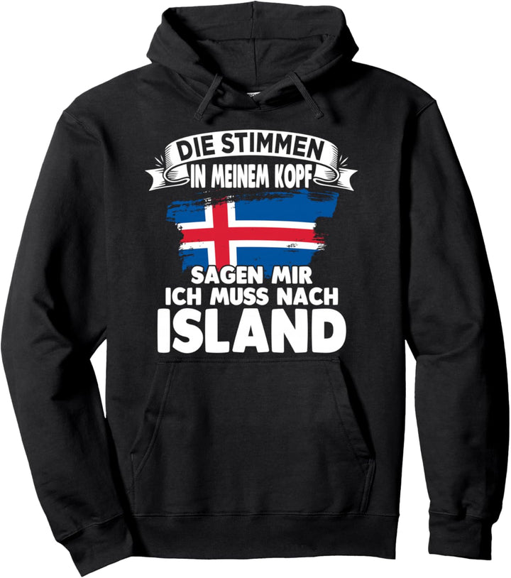 Isländer Skandinavien Island Pullover Hoodie