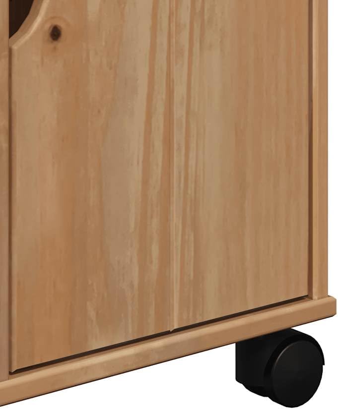 vidaXL Küchenwagen, Regal mit Aufbewahrung, Servierwagen, Rollwagen, Haus-Organizer, 59 x 45 x 80 cm