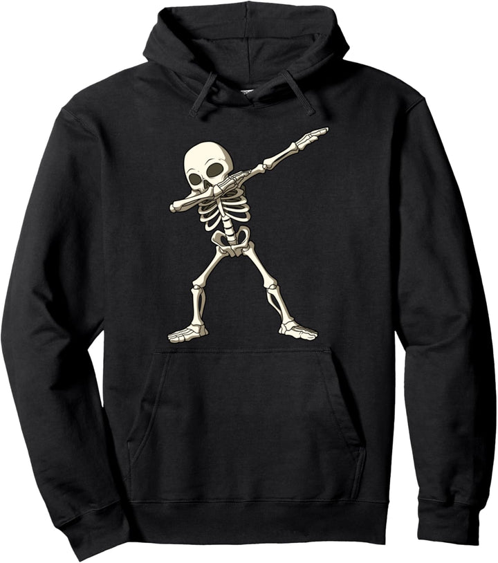 Dabbing Skelett Dab Skelett Tanzen Skelett Halloween Pullover Hoodie