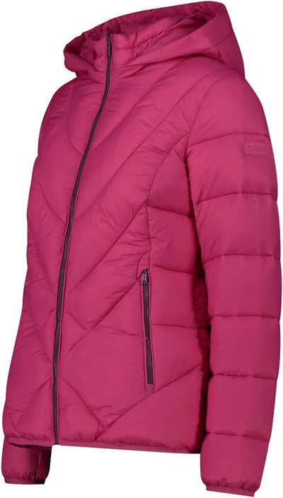 CMP Damen Hoodie Snaps Jacke Isolationsjacke 36 -B870 fuchsia, 36 -B870 fuchsia