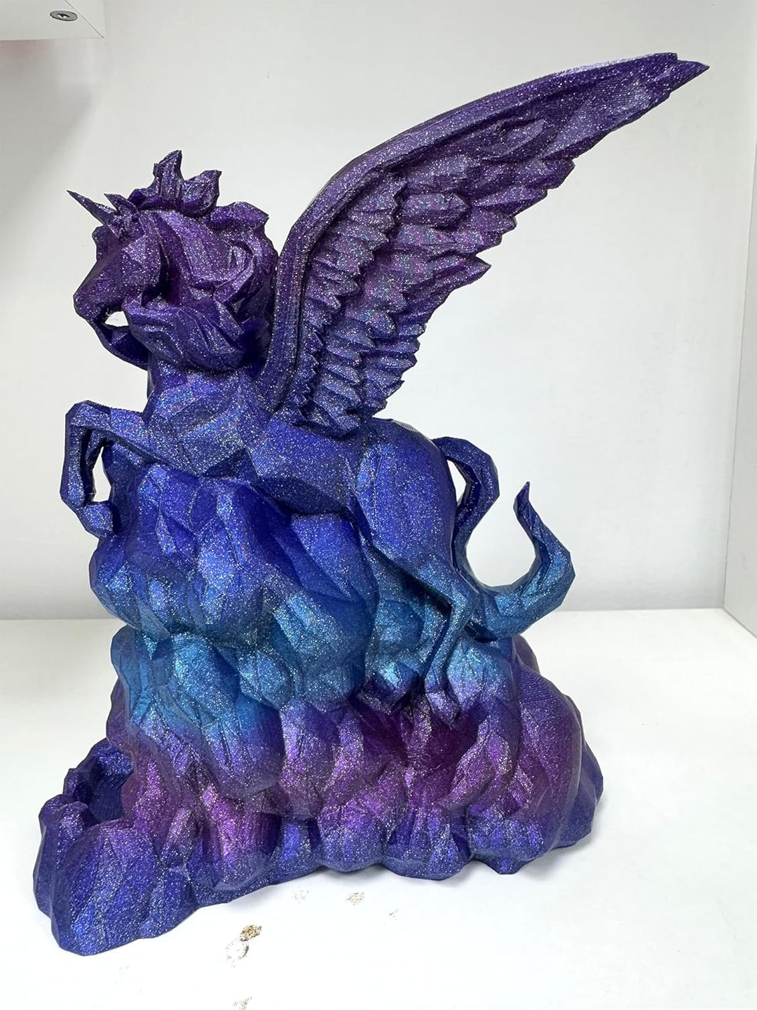 Stronghero3D PLA 3D-Drucker-Filament, 1,75 mm, Vertigo Galaxy Rainbow, mehrfarbig, Genauigkeit +/- 0