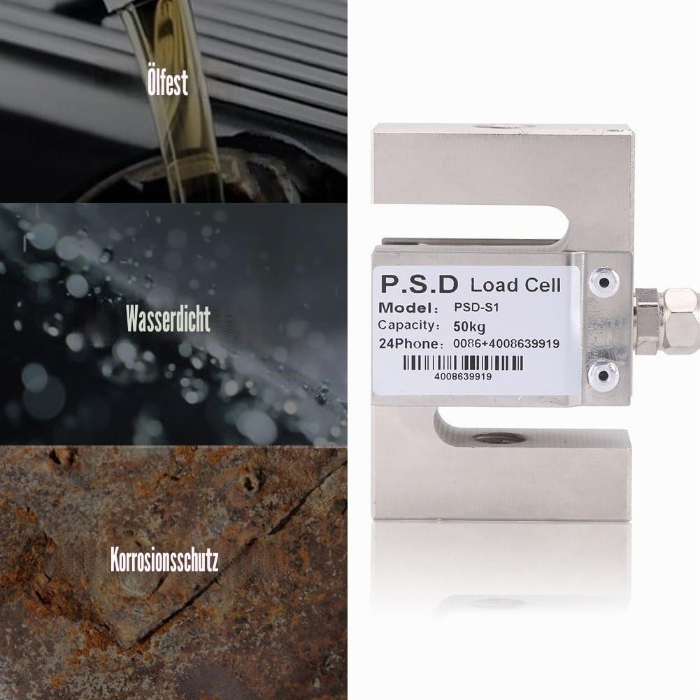 Wägezelle Sensor Wägesensors Tragbarer Gewichtssensor Skalensensor Wiegen S-Balken Präzisions 50/100