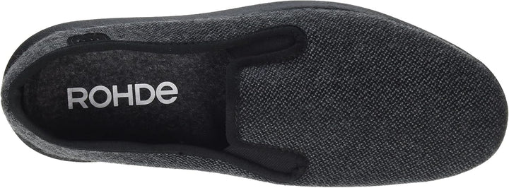 Rohde Herren Hausschuh Geschlossen Slipper Fermo 6985 40 EU Weit Grau, 40 EU Weit Grau
