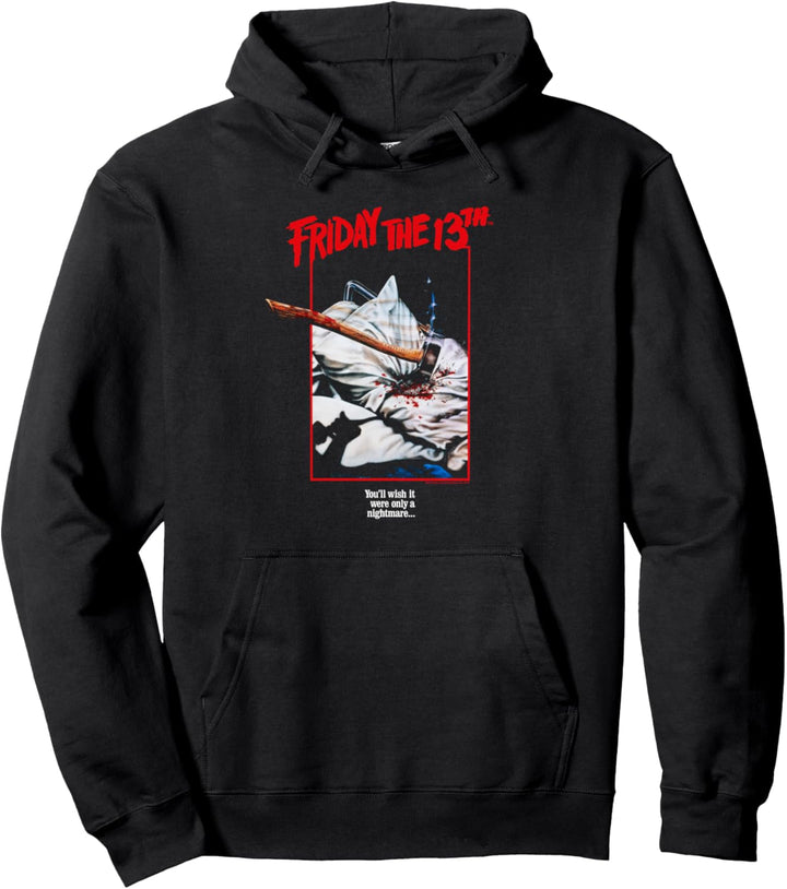 Friday the 13th Axe Poster Pullover Hoodie