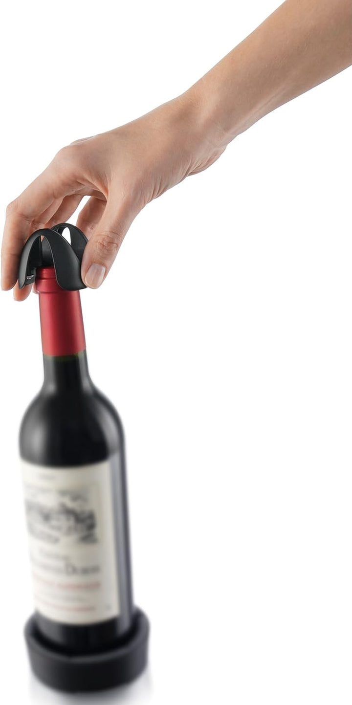 Vacu Vin Bogen-Folienschneider, Schwarz