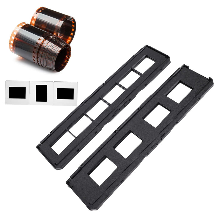 Annadue 35 Mm & 135 Mm Filmhalter -Set für Scanner, 6 Slot Negative Strip & 4 Slide Mount, Kompatibe