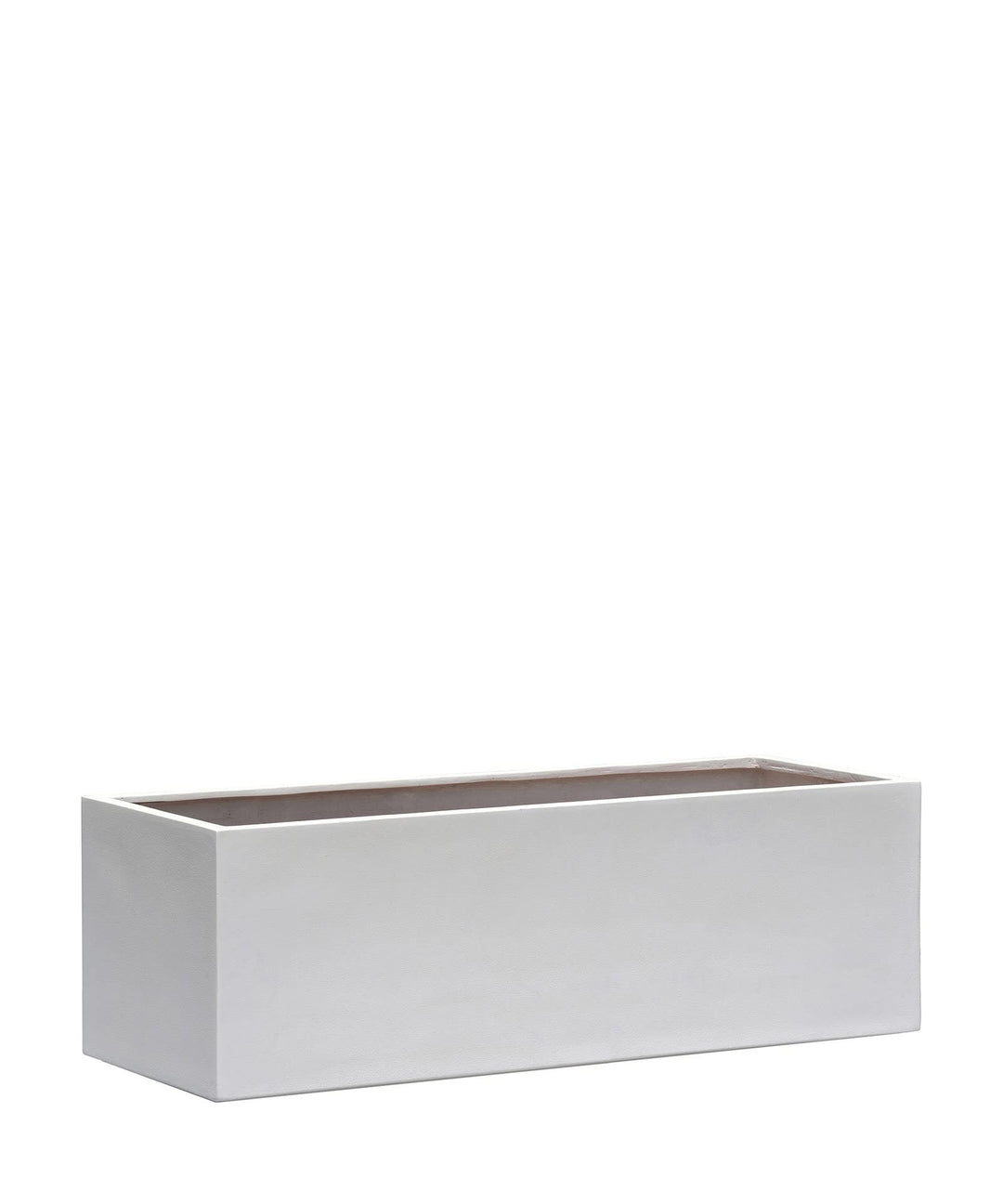 ESCHBACH® Pflanzkübel Box 60 Weiss Rechteckig * 60 x 20 x 20 cm * 10 Jahre Garantie 60x20x20, 60x20x