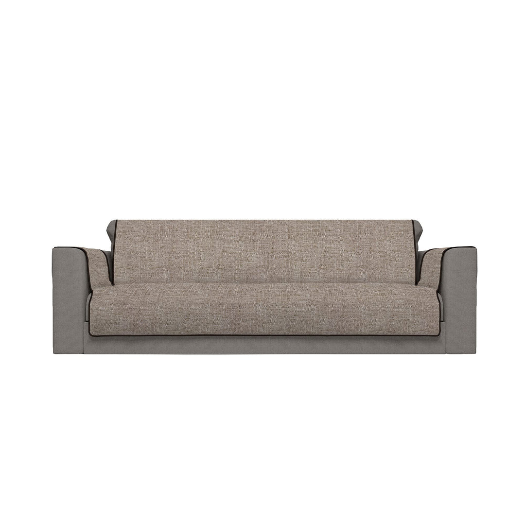 Komfort-Antigleiten-Sofa-Decke,4 Plätze, Braun 4 Plätze Braun, 4 Plätze Braun