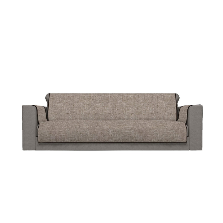 Komfort-Antigleiten-Sofa-Decke,4 Plätze, Braun 4 Plätze Braun, 4 Plätze Braun