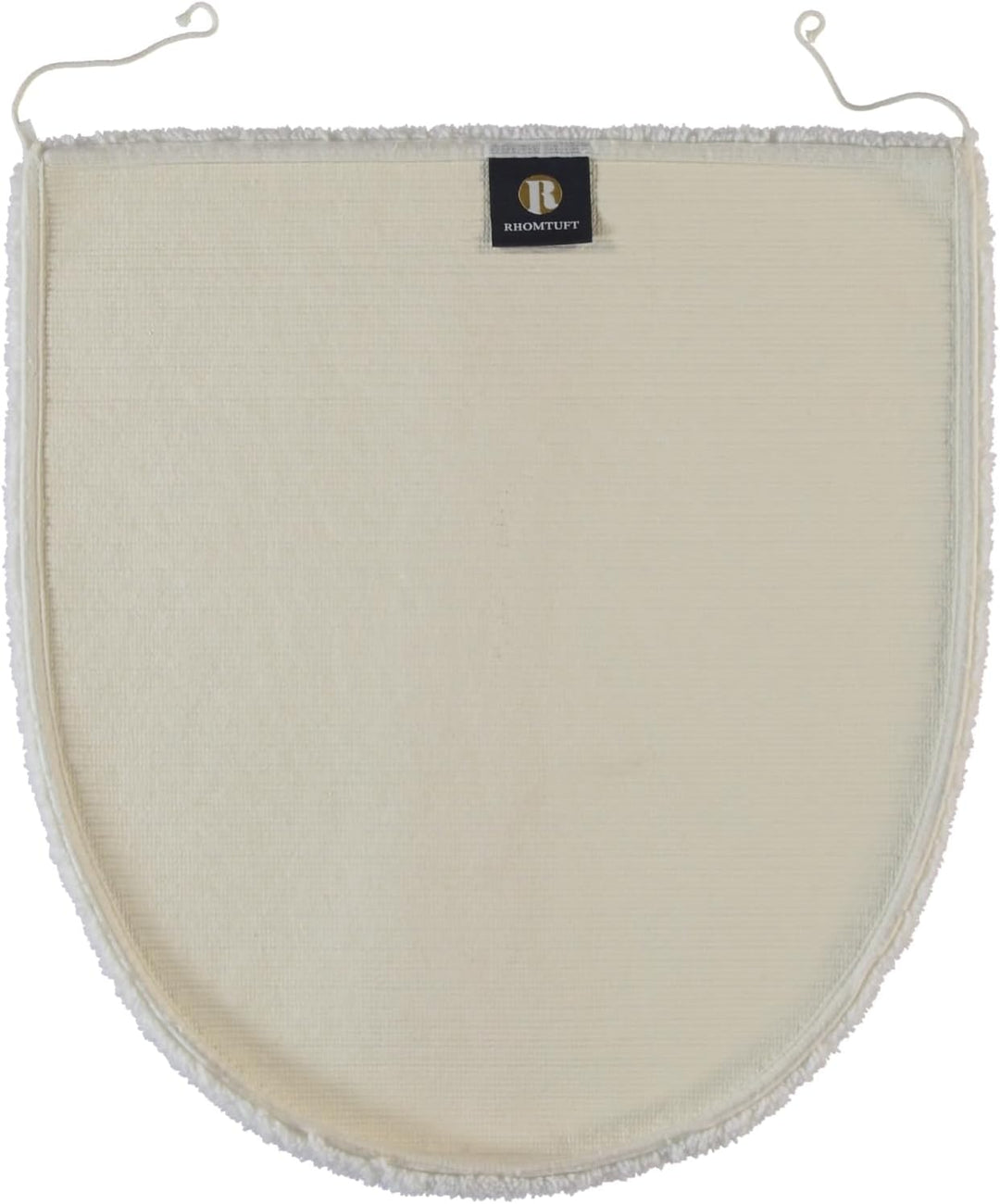 Rhomtuft Badematte Aspect, Farbe: weiss, Grösse: 45x50cm Deckelbezug 45x50 cm, Deckelbezug 45x50 cm