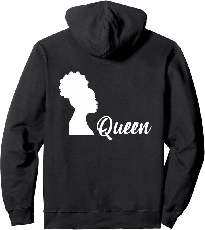 Black History Afrikanisch Juneteenth Melanin Afro Queen Pullover Hoodie