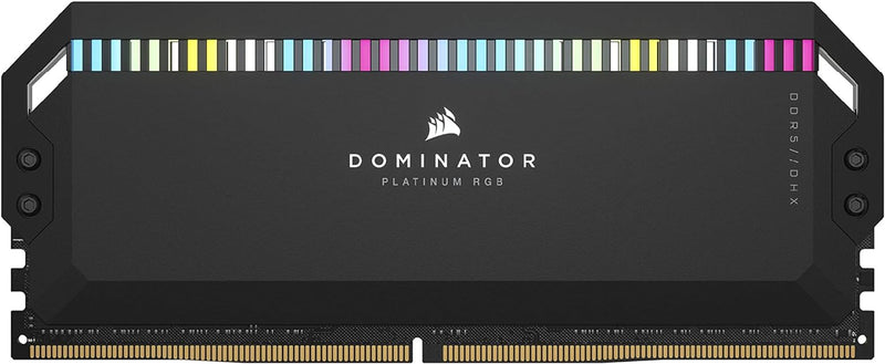 Corsair DOMINATOR PLATINUM RGB DDR5 RAM 32GB (2x16GB) 7200MHz CL34 Intel XMP iCUE Kompatibel Compute