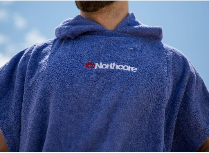 Northcore Beach Basha Wickelponcho Einheitsgrösse Blau, Einheitsgrösse Blau