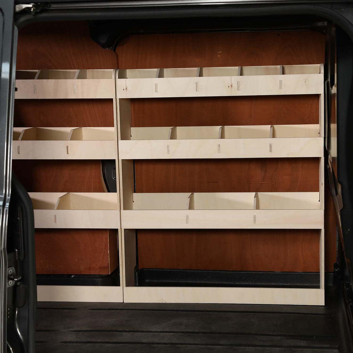 Vanify - Kompatibel mit Mercedes VITO L2 (Long) 2003+ Fahrzeugeinrichtung Fahrzeugregale, komplette