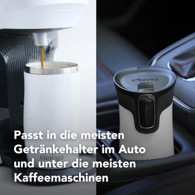 Contigo Thermobecher West Loop Autoseal, Edelstahl Isolierbecher, Reisebecher, Kaffebecher to Go, au