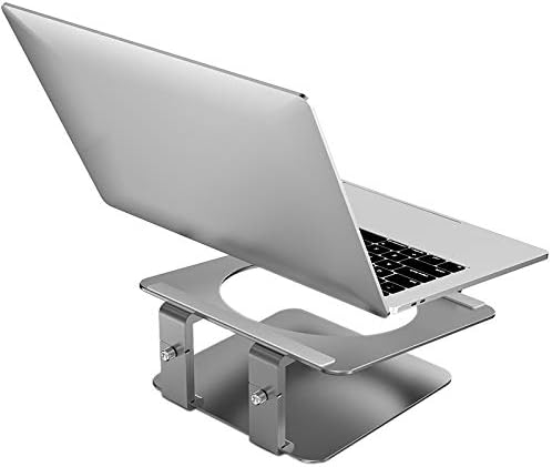 DolDer Laptop Ständer Aluminium höhenverstellbarer Laptop-Riser, Notebook Ständer für MacBook Pro/Ai