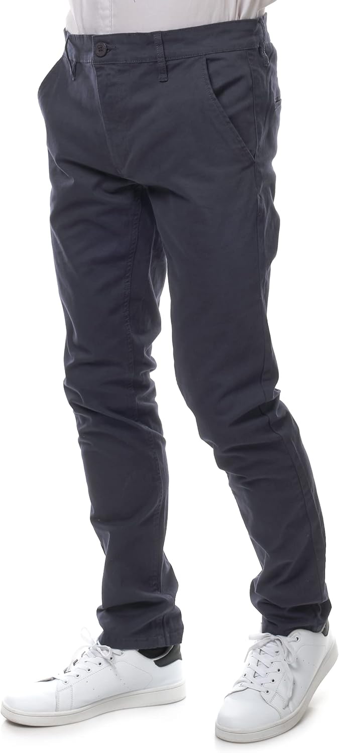 HOPENLIFE Herren Nara Navy 40 Klassische Hose, Marineblau, 38