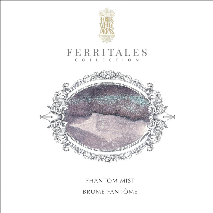 Ferris Wheel Press Ink, FerriTales Collection, Bestiary Series, Phantom Mist, Ghostly Purple-Grey wi