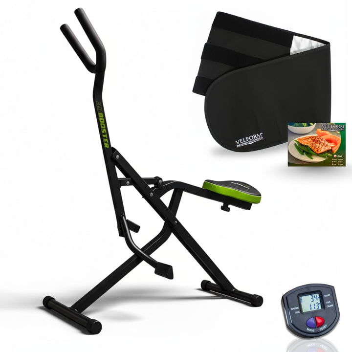 Ab Booster Plus + Sauna Slimmer, Trainingsgerät, komplettes Trainingsgerät, multifunktionales Aerobi