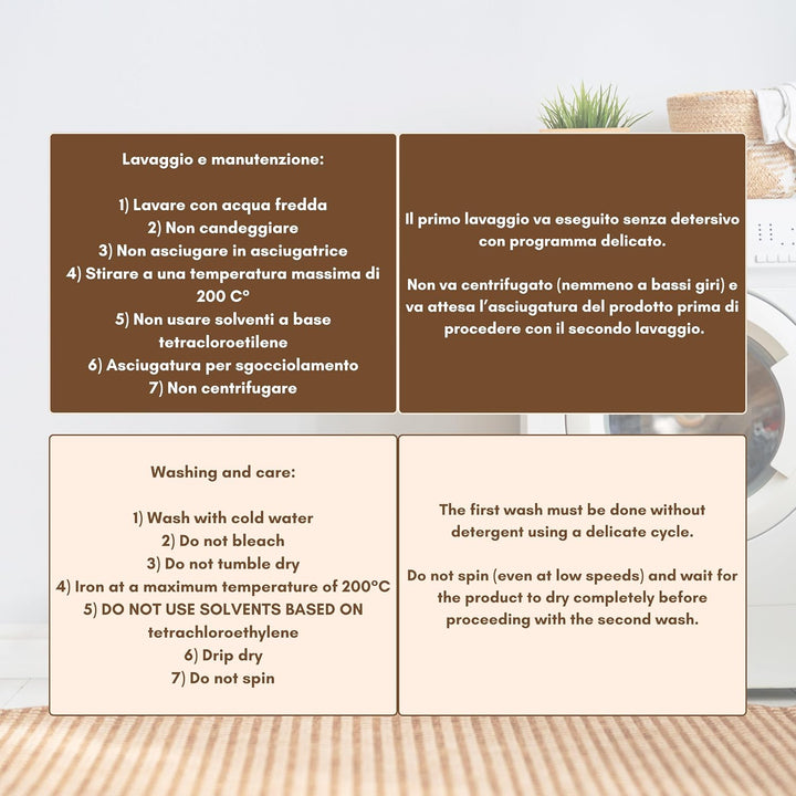 Il Tuo Artigiano Design Set mit 4 oder 6 Kissen für Küchenstühle, hergestellt in Italien, Küchenstuh