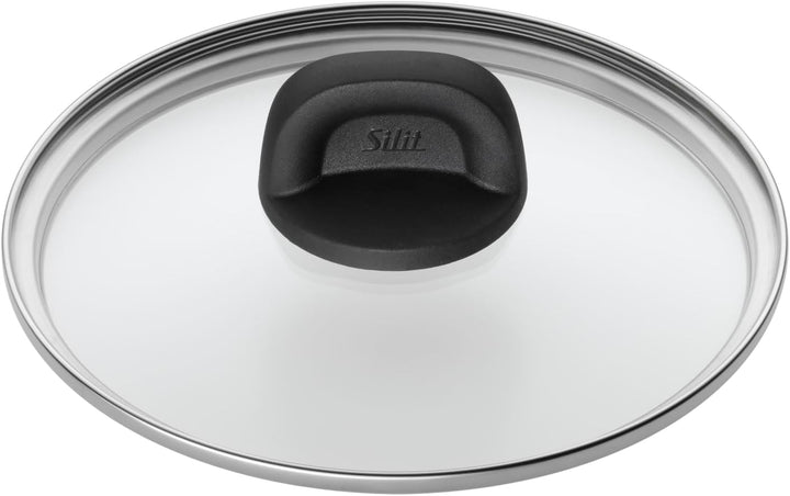 Silit Modesto Topfset Induktion 4-teilig, Kochtopf Set mit Glasdeckel, Silargan Funktionskeramik, In