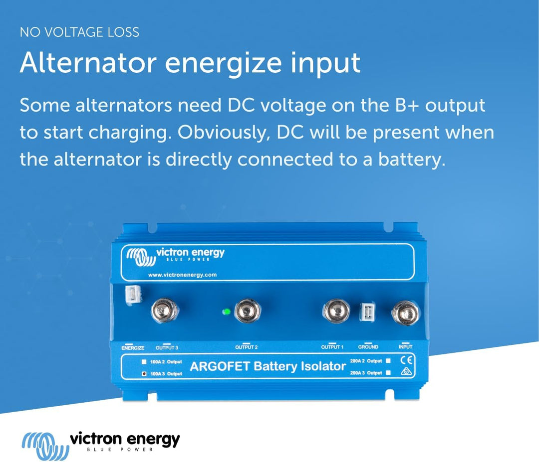 Victron Energy ArgoFET Batterietrenner 100-3AC (3 Batterien 100 Amp)
