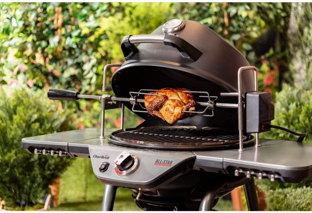 Char-Broil 140389 - All-Star Rotisserie Kit Drehspiess