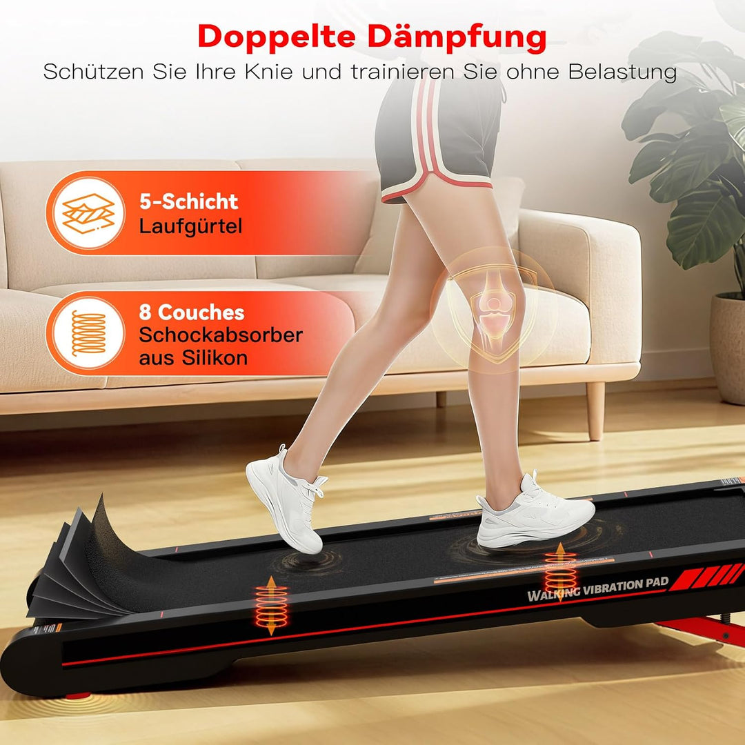 3 in 1 Walking Vibration Pad für Laufband für Zuhause mit App 0.3-6km/h den Heim, und Walking Vibrat