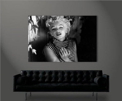 islandburner Bild Bilder auf Leinwand Marilyn Monroe V15-1 XXL Poster Leinwandbild Wandbild Dekoarti