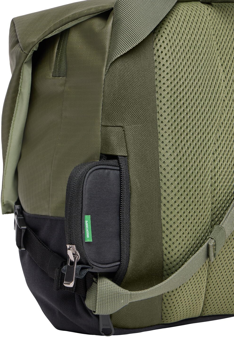 VAUDE Damen Herren Umhängetasche CityMessenger One Size Einheitsgrösse Khaki, Einheitsgrösse Khaki