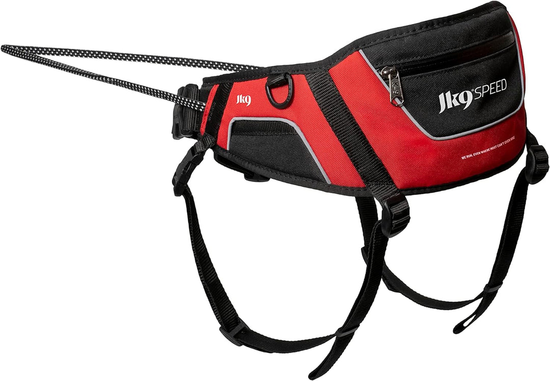 JK9 Speed Laufgurt, Rot, Rot