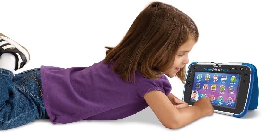 Vtech 80-194604 Storio MAX XL 2.0 Kindertablet, Blau Blau Single, Blau Single