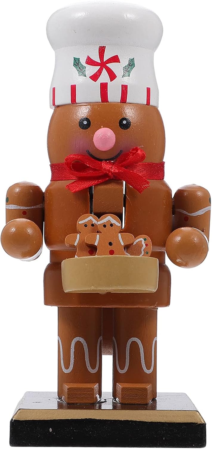 Nussknacker Holzfiguren Lebkuchenmann Soldat Figur: Weihnachtsfiguren Weihnachten Deko Figuren Dekof