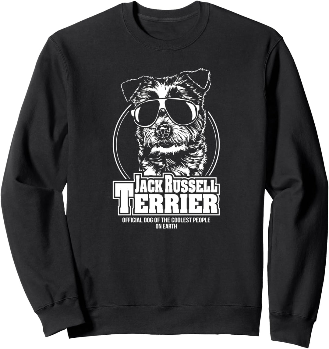 Lustiger Jack Russell Terrier coolest people Hundespruch Sweatshirt