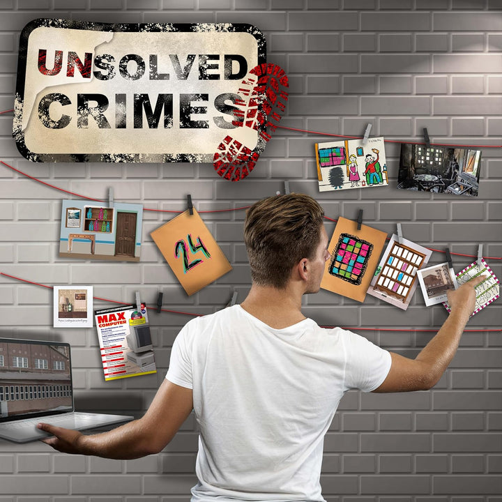 PASMO Unsolved Crime Adventskalender - Escape Game Spielzeug Adventskalender Jungen mit 24 Rätsel, d