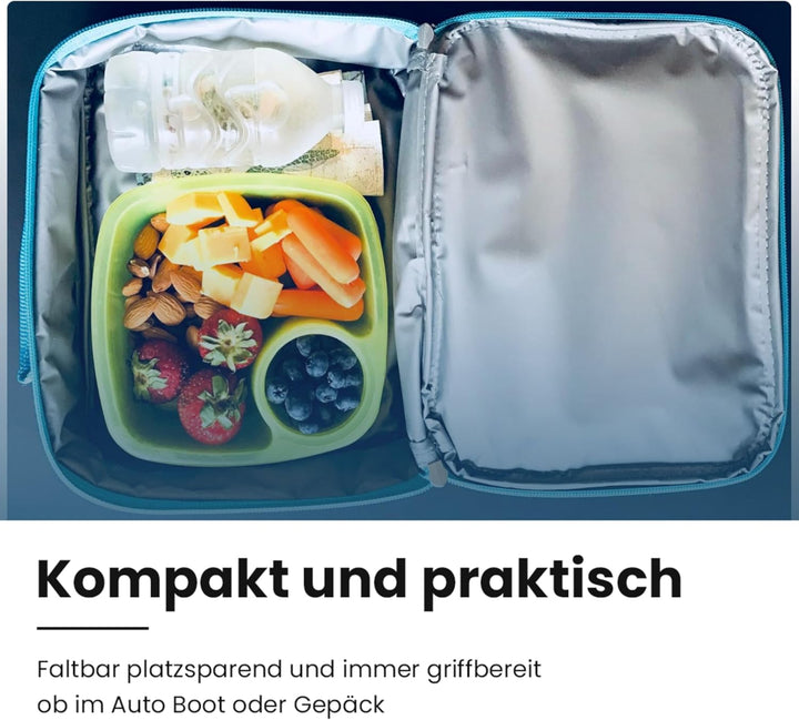 ToCi Kühltasche 36 Liter Isoliertasche Thermotasche Picknicktasche für Picknick Camping Urlaub Wande