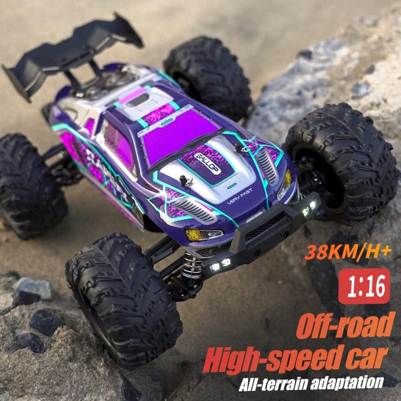 X-Verse 1:16 Ferngesteuertes Auto, 50KM/H Kohlebürste Motor RC Hohe Geschwindigkeit Offroad Drift Re