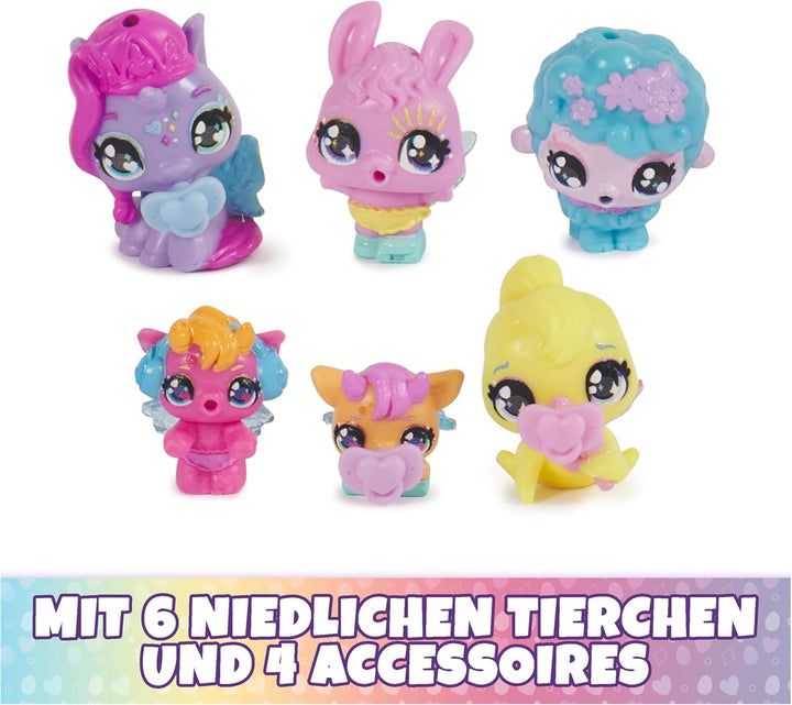 Hatchimals Alive Frühlingskörbchen - mit 3 selbstschlüpfenden Eiern und insgesamt 6 Tierchen für fan