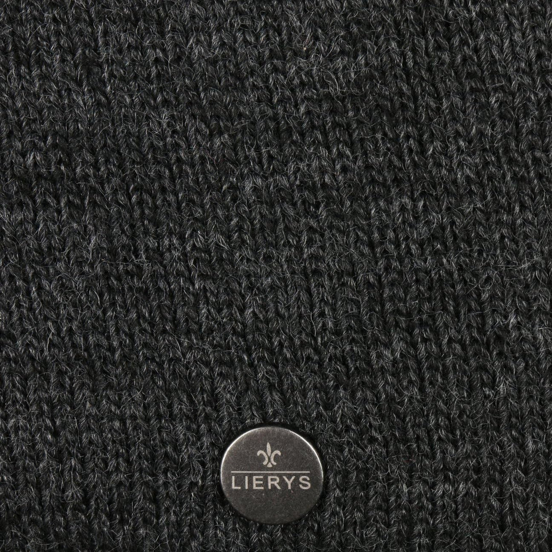 LIERYS Mono Stirnband Damen/Herren 8 cm breit - Made in Germany - dreilagiges Strickband gefüttert m