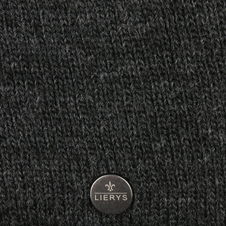 LIERYS Mono Stirnband Damen/Herren 8 cm breit - Made in Germany - dreilagiges Strickband gefüttert m