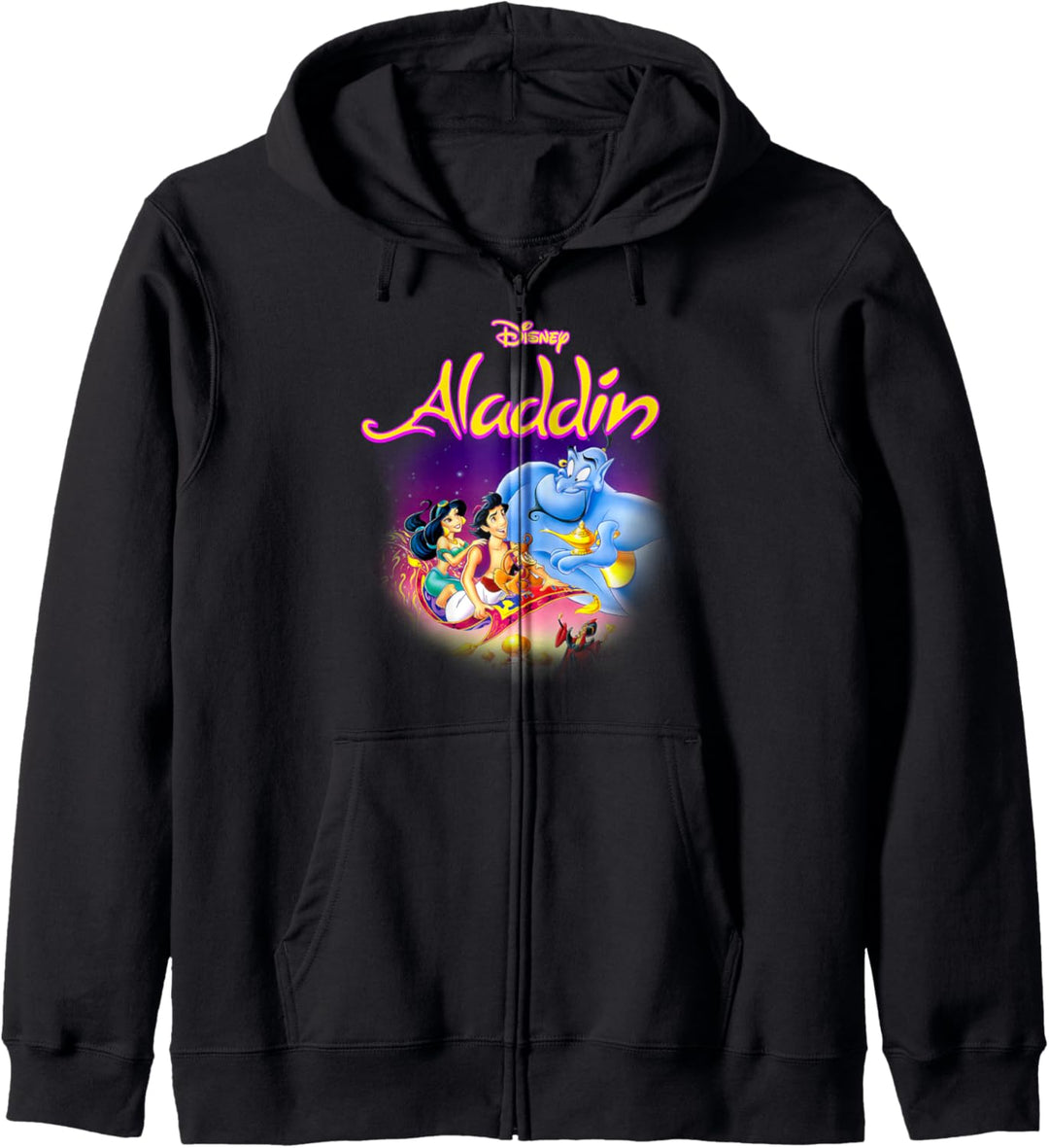 Disney Aladdin Faded Classic Movie Poster Kapuzenjacke
