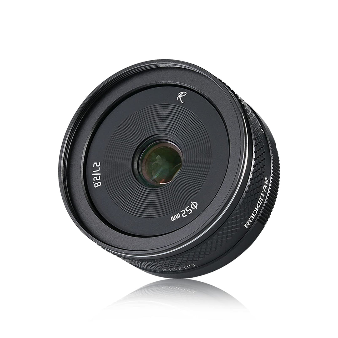 AstrHori 27 mm F2,8 II Objektiv mit grosser Blende Manuelles APS-C-Objektiv Kompatibel mit Fuji Fuji