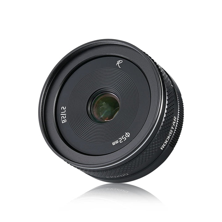AstrHori 27 mm F2,8 II Objektiv mit grosser Blende Manuelles APS-C-Objektiv Kompatibel mit Fuji Fuji