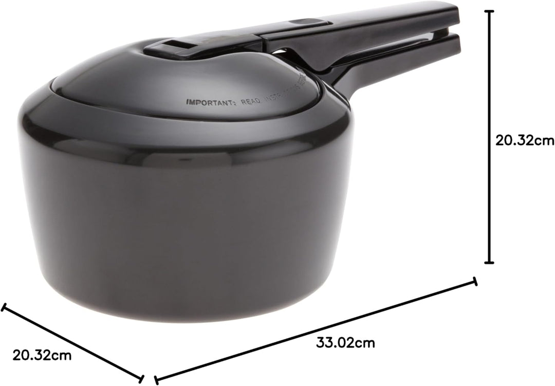 Hawkins Schnellkochtopf F05, 2 l, Schwarz, 2 L