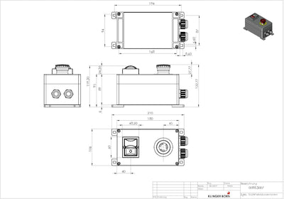 Starter K3000 mit Unterspannungsauslöser und Not-Halt 3Ph-400V/4,0kW