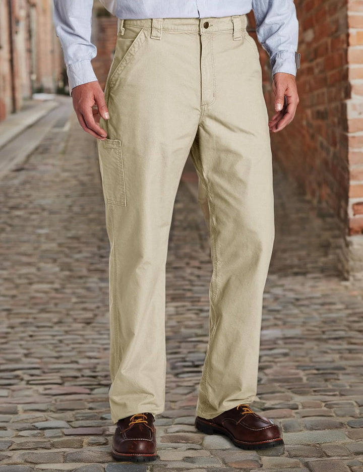 Carhartt Herren Latzhose aus Leinen Canvas Work Latzhose Hose Canvas Work Latzhose B151 30W / 32L Ha