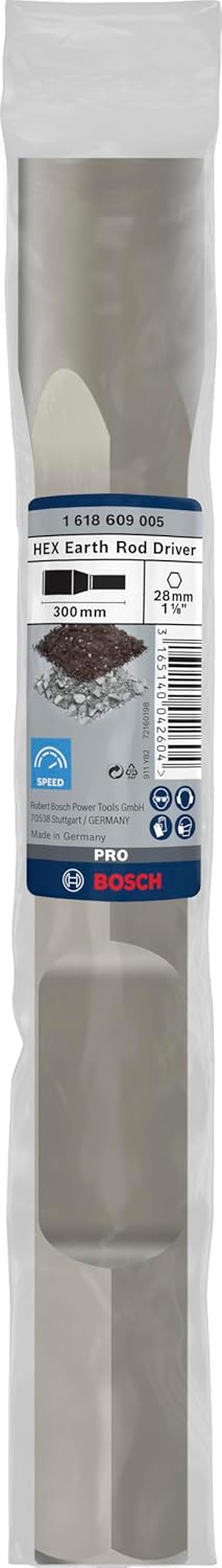 Bosch Professional Erdnageleintreiber mit 28-mm-Sechskantschaft 28 mm, 28 mm