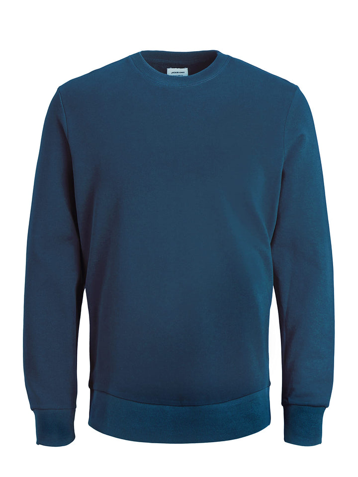 JACK & JONES Male Sweatshirt Klassisches S Blau (Insignia Blue/Reg Fit), S Blau (Insignia Blue/Reg F